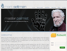 Tablet Screenshot of markseltman.com